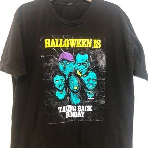 Taking Back Sunday band tee shirt. Size large.